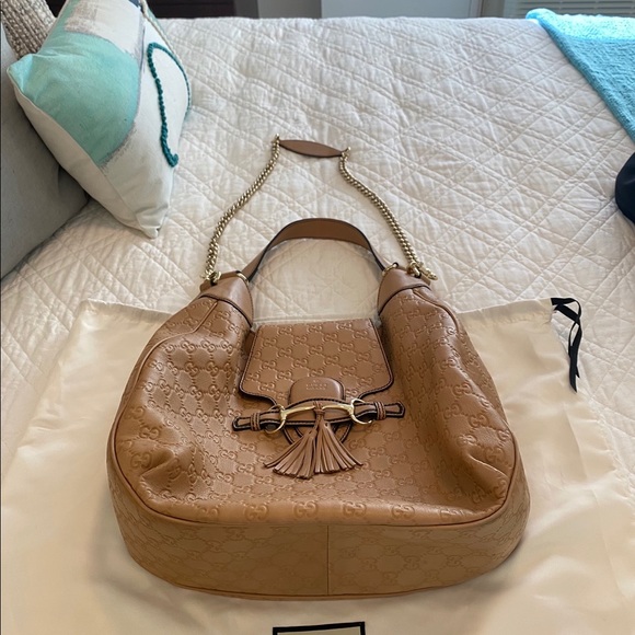 GUCCI tan handbag - Picture 4 of 4